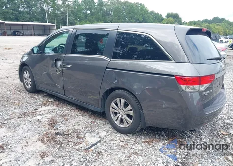 2014 Honda Odyssey Ex-L из США, поврежденный, VIN 5FNRL5H62EB092578